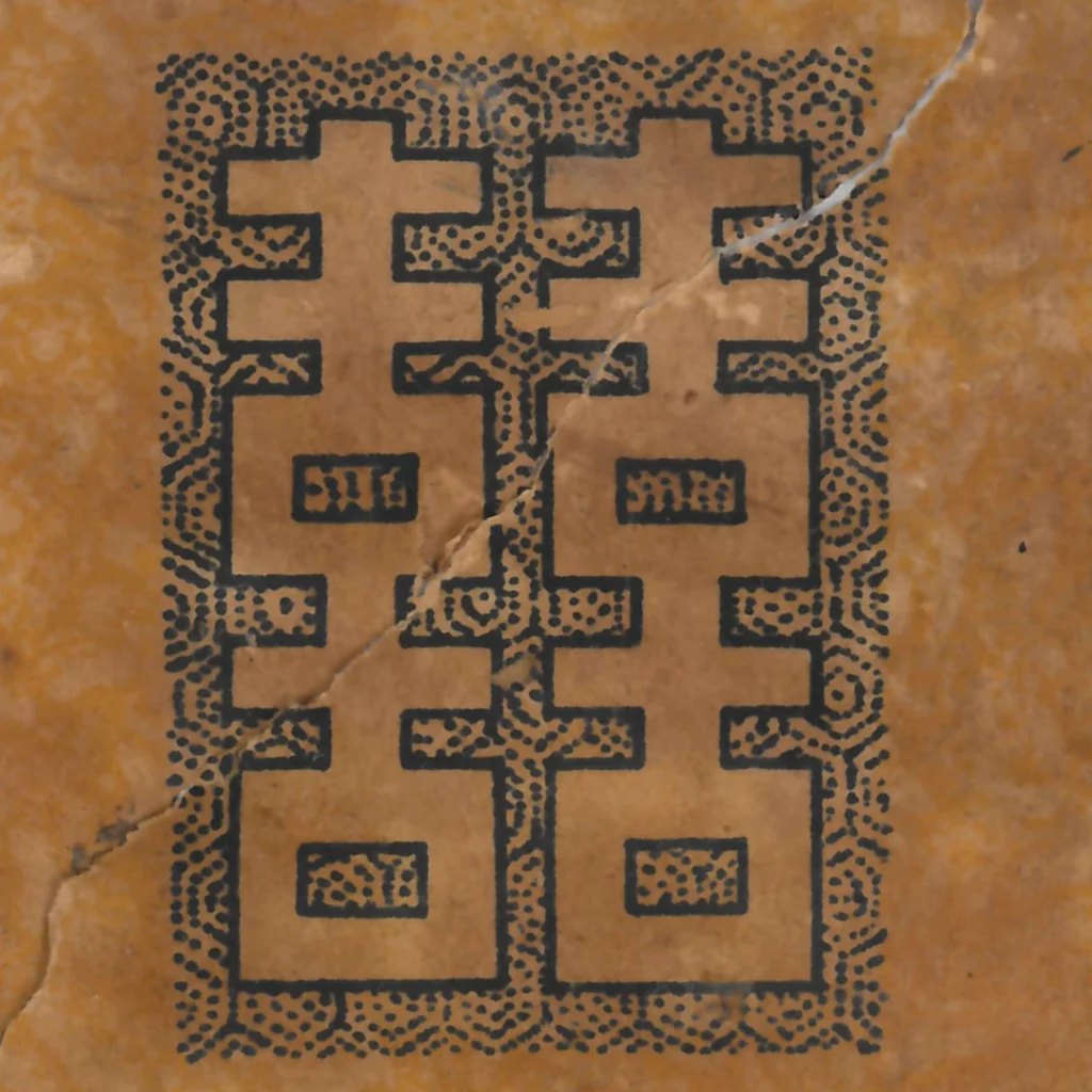 Gosate 쌍희(囍) 아래의 기하학 — 1960년대 초 천장지에 담긴 전통과 근대의 교차 - GOSATÉ