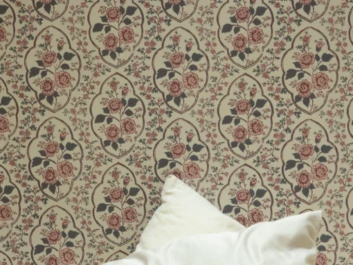 1950s Korean Vintage Wallpaper — Haejin (original / Sequoia)