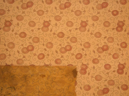 1950s Korean Vintage Wallpaper — Sunyung (original / Light Daffodil)