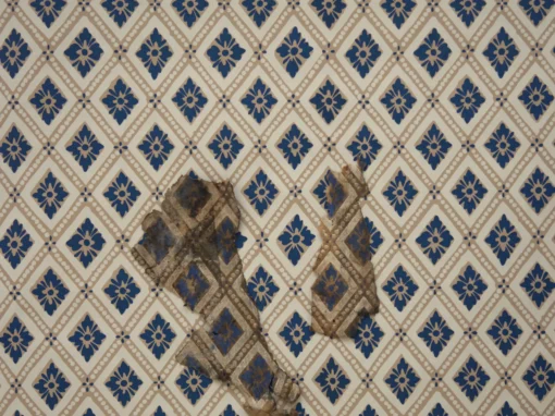 1910~20s Korean Vintage Wallpaper — Yunghee (original / Leaf)