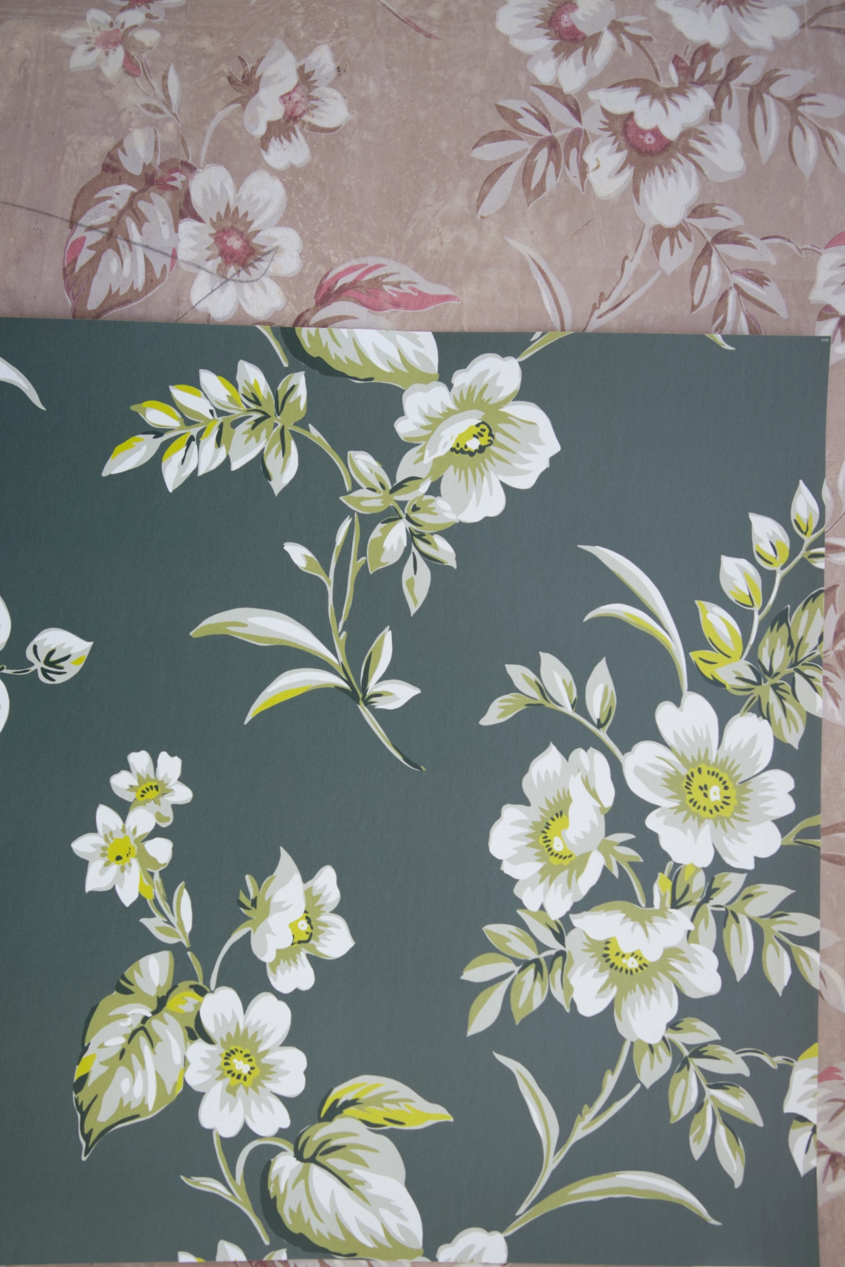 1970s Korean Vintage Wallpaper — Miran (Original / Candied Lime) - Image 2